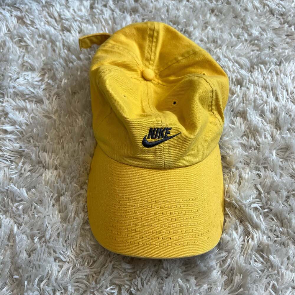 Nike Club Futura Wash Cap - Mustard Yellow Baseball Hat